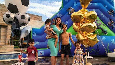 Cristianinho teve festa de sonho em Madrid