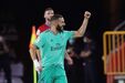 42 Karim Benzema - 0.47 golos por jogo (310 golos em 656 jogos)
