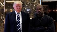 Kanye West com Donald Trump