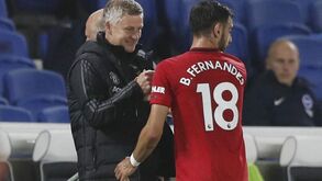 Solskjaer rendido a Bruno Fernandes: «Para ele, estar a 99% não é suficientemente bom»