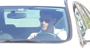 A chegada de Nélson Veríssimo ao treino num dia em que Morato entrou... a pé no Benfica Campus