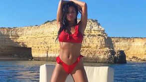 Nicole Scherzinger a arrasar no Algarve