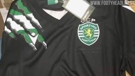 Sporting surpreende com camisola alternativa: as imagens que circulam em site especializado