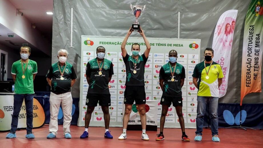 Sporting sagra-se pentacampeão nacional de ténis de mesa masculino