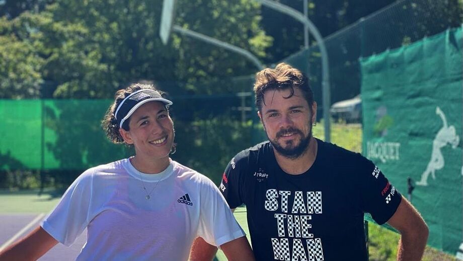 Muguruza é a nova musa de Stan Wawrinka