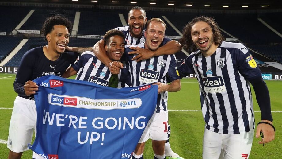 West Brom, de Krovinovic e Matheus Pereira, sobe à Premier League