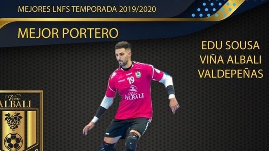 Edu Sousa eleito o melhor guarda-redes do campeonato espanhol