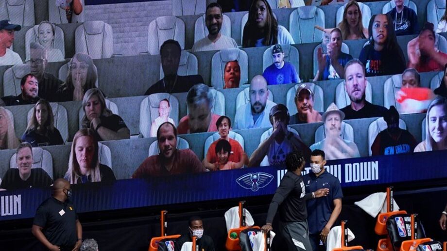 NBA junta-se os protestos contra o racismo no regresso da competição