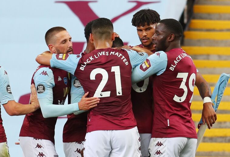 25. Aston Villa - 375 transferências - 696 milhões de euros (M€)