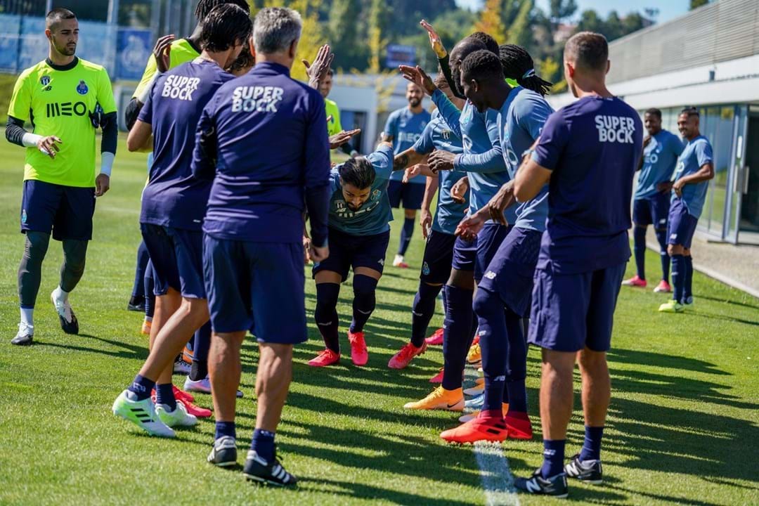 Plantel Do FC Porto Regressou Ao Olival As Imagens Do Primeiro Treino