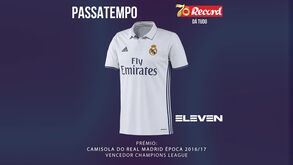 Ganhe uma camisola do Real Madrid com o Record e a Eleven Sports