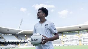 Maddox cresceu acompanhado de estrelas e é desafio para Tiago no V. Guimarães