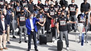 Campeão europeu Bayern teve chegada traquila a Munique