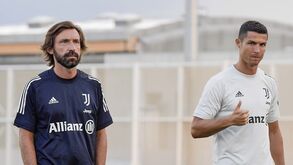 Pirlo orientou primeiro treino na Juventus e contou com Cristiano Ronaldo