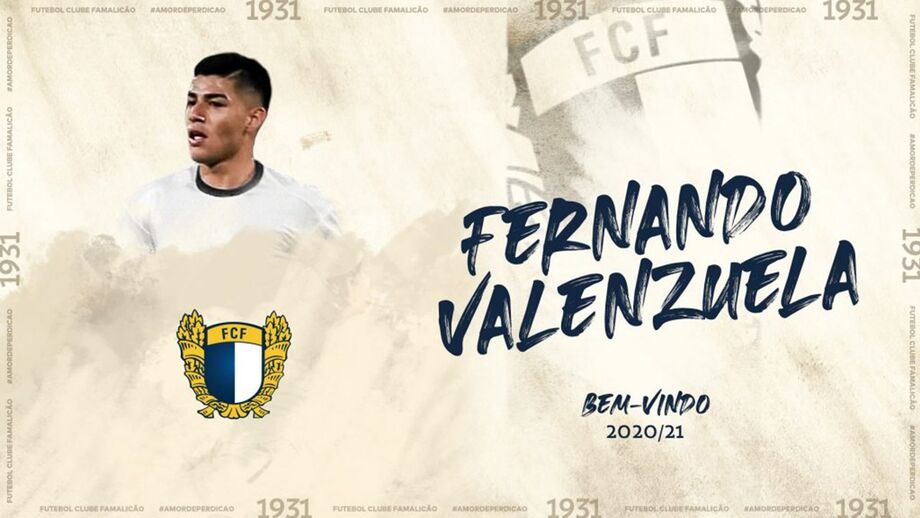 Famalicão anuncia Fernando Valenzuela como reforço