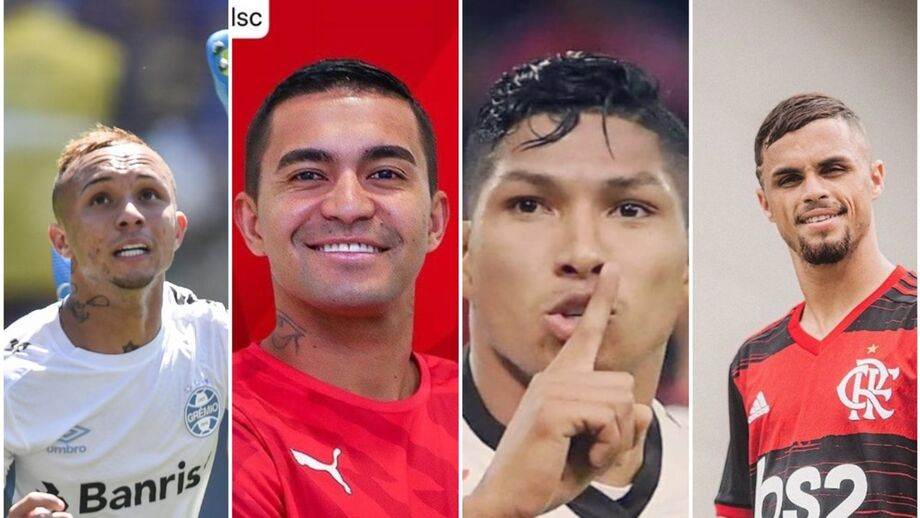 Cebolinha, Dudu, Rony e Michael: Quem são os quatro jogadores
