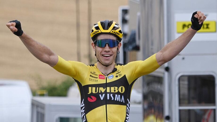 Wout Van Aert vence primeira etapa do Critério do Dauphiné
