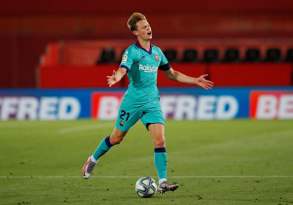 15. Frenkie de Jong, 91 M€ (-3,6 M€)