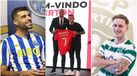 O mercado dos três grandes: todos os reforços de FC Porto, Benfica e Sporting