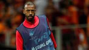 Manuel Fernandes em Alvalade... a frequentar ginásio