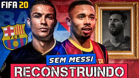 FIFA 20: Pedro Tim23 faz reconstrução do Barcelona... sem Messi  