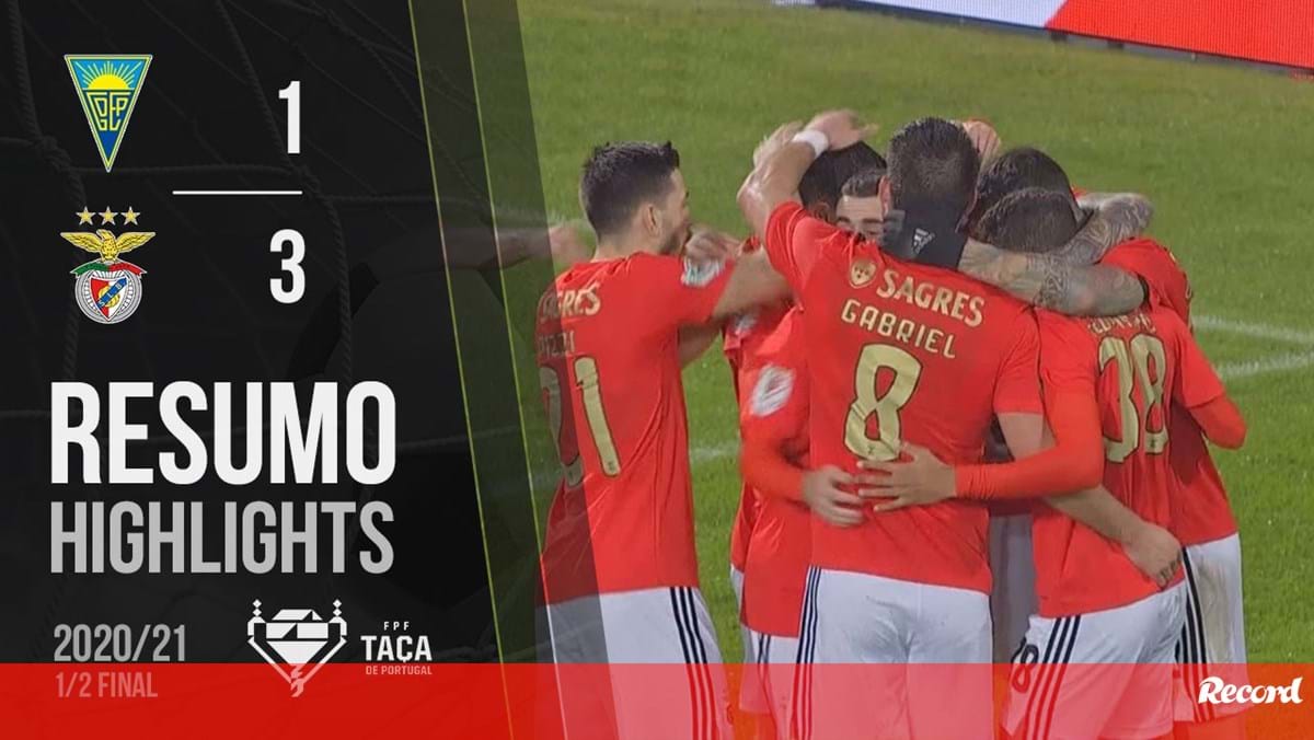 O resumo do Estoril Benfica golos casos e outros lances Vídeos