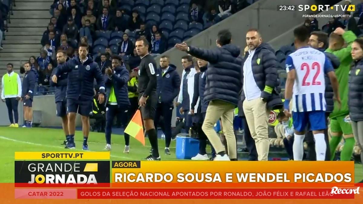 Les images du désaccord entre Ricardo Sousa et Wendell qui ont causé la