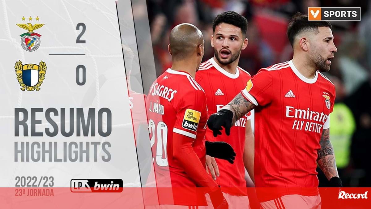 O resumo do Benfica Famalicão golos casos e outros lances Vídeos