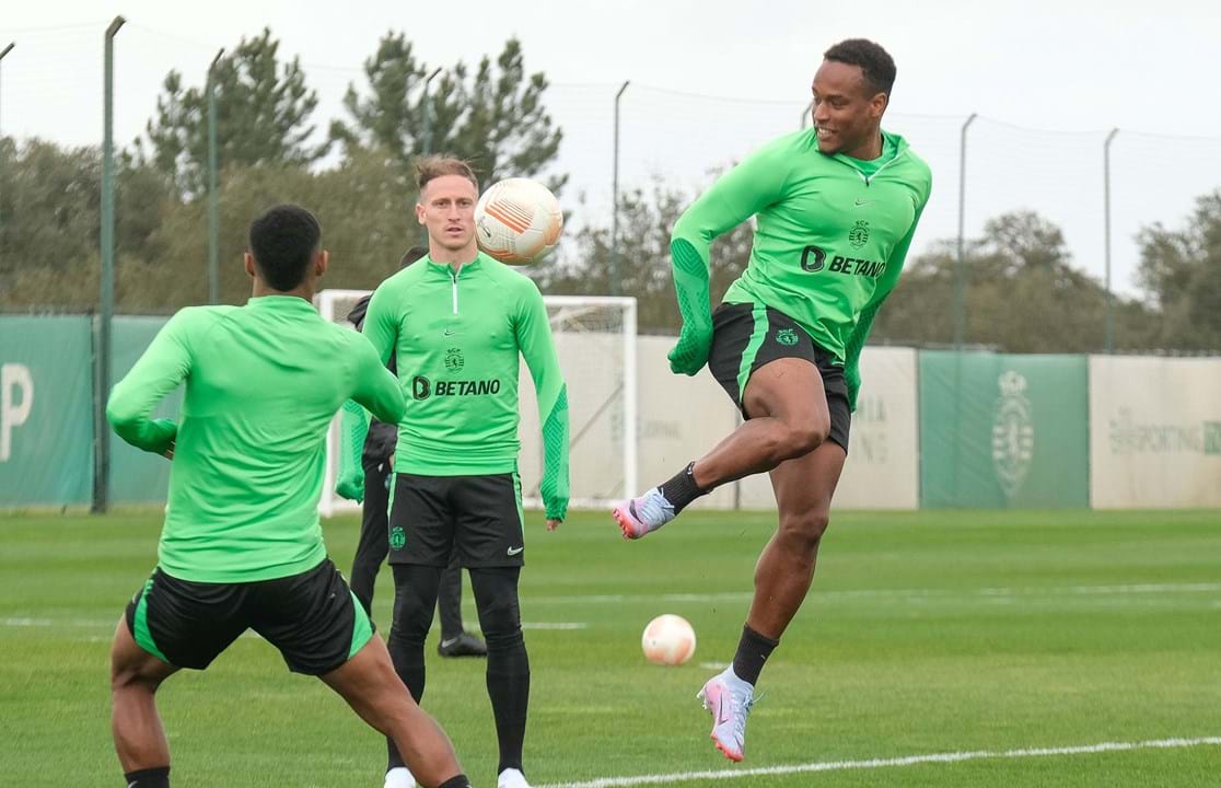 As Imagens Do Ltimo Treino Do Sporting Antes Da Rece O Ao Arsenal