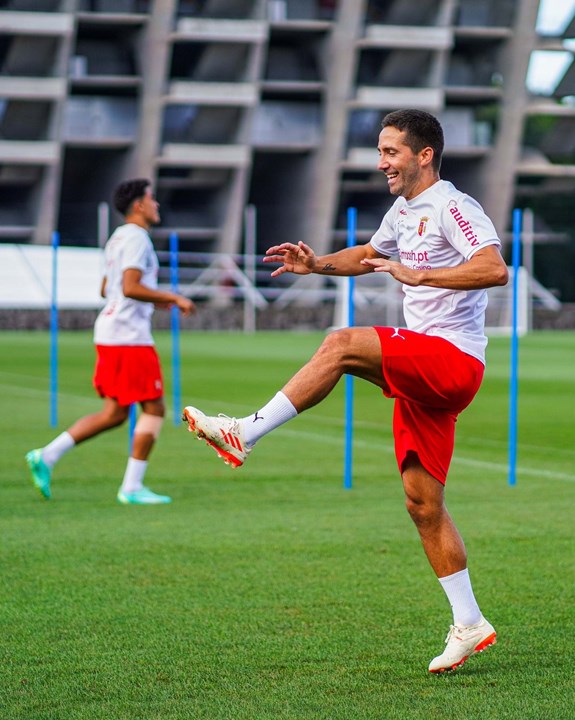 João Moutinho já treina no Sp Braga veja as primeiras imagens