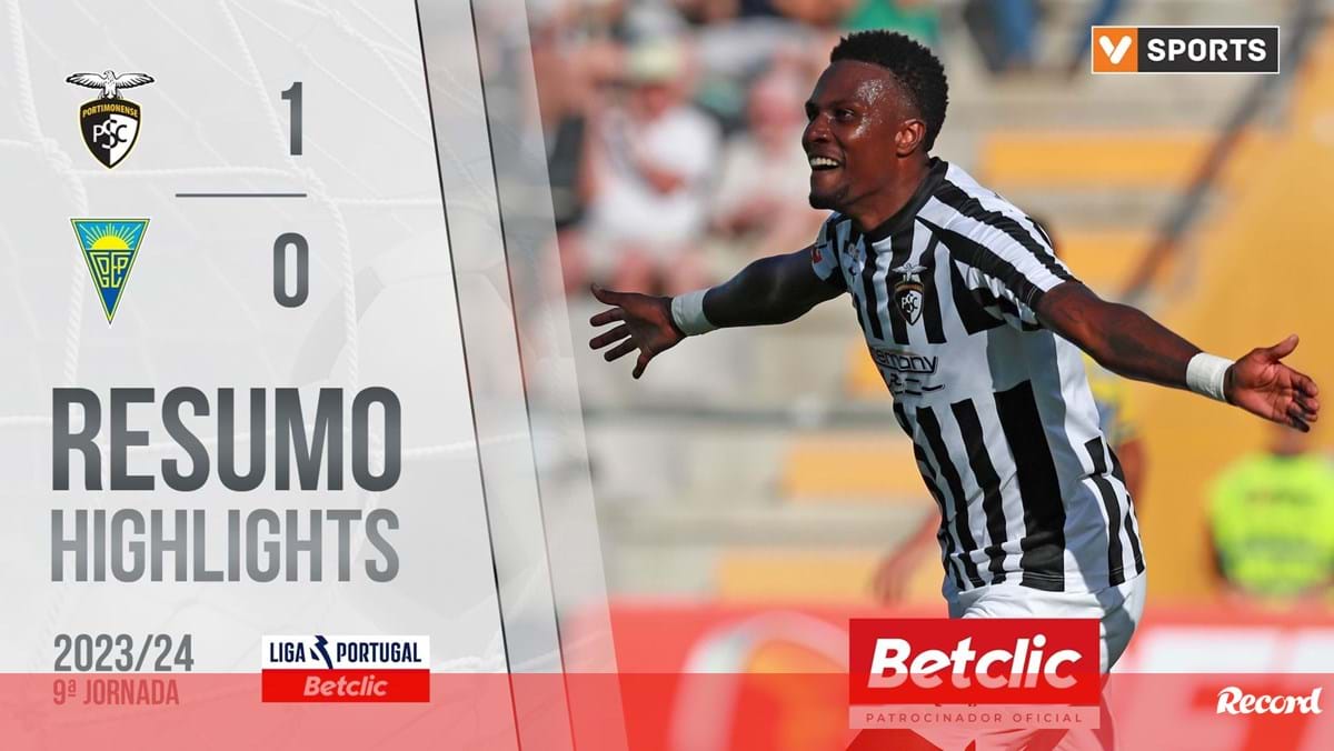 O Resumo Do Portimonense Estoril Golo Casos E Outros Lances