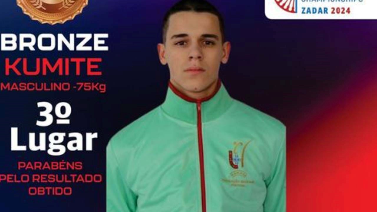 Tiago Duarte conquista bronze no Europeu de karaté Modalidades