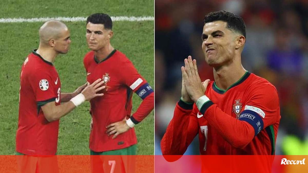 Cristiano Ronaldo Tristeza Inicial E Uma Alegria No Final Foi Do