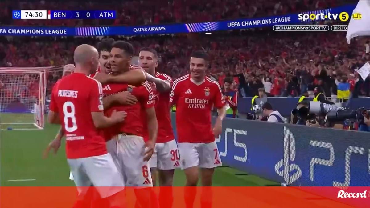 Bah Aparece Ao Segundo Poste E Faz O Terceiro Do Benfica Frente Ao