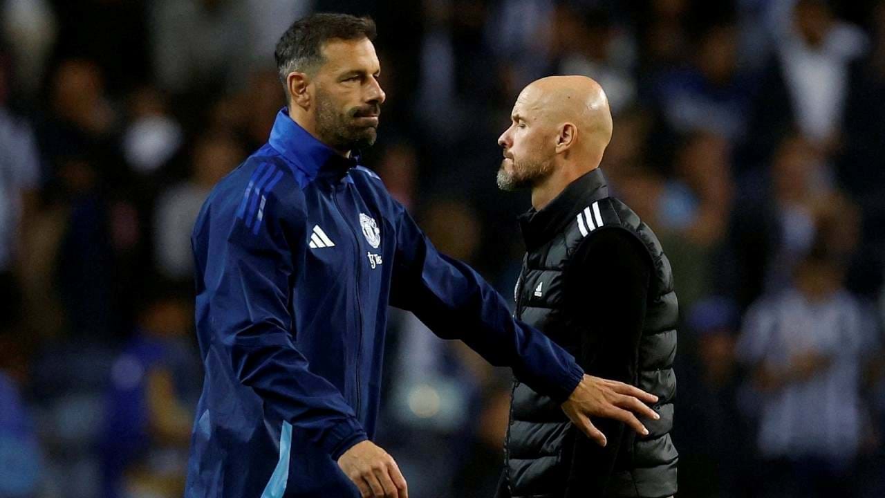 Van Nistelrooy quebra o silêncio após saída de Ten Hag do Manchester