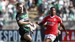 Florentino com Gyökeres na final da Taça de Portugal