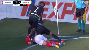 O lance entre Matheus Reis e Belotti