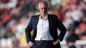 José Mourinho, treinador do Benfica