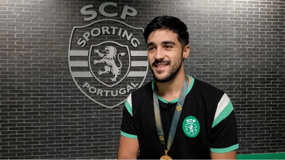 Entrevista ao guarda-redes de futsal do Sporting