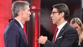João Noronha Lopes e Rui Costa à conversa antes do debate histórico