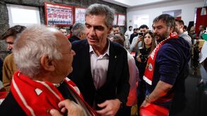 Noronha Lopes visitou Casa do Benfica em Vizela
