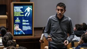Bruno Lage na palestra da FMH