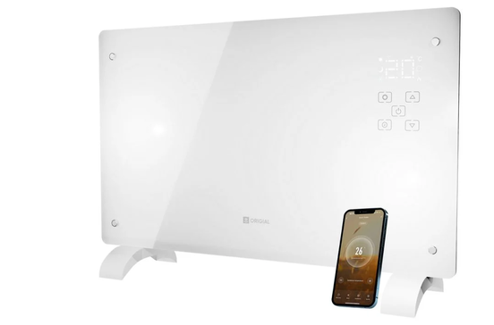 Radiador Elétrico de Vidro Crystalwave 2000W com WiFi