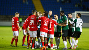 João Pinheiro no Santa Clara-Sporting