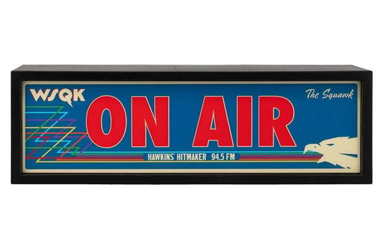 Candeeiro WSQK ON AIR