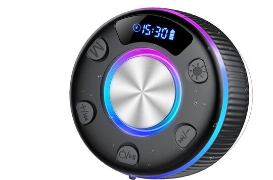Coluna Bluetooth impermeável RGB