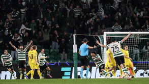 Golo do Sporting frente ao Bodo