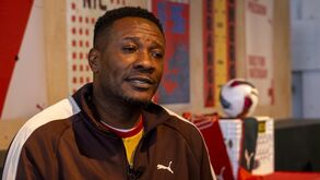 Asamoah Gyan envia mensagem à seleção do Gana através de Record: «Estamos todos otimistas para o Mundial»