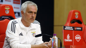 Mourinho em conferência de imprensa