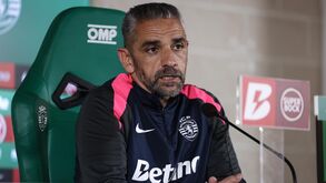 Rui Borges em conferência de imprensa